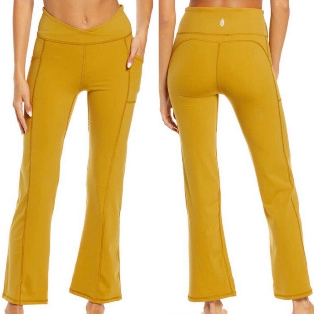 Free People Movement Shanti Straight Leg Yoga Pants